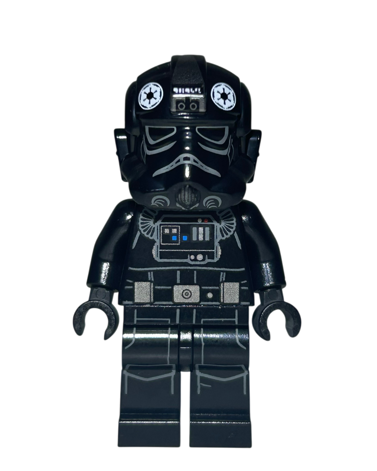 Imperial TIE Fighter Pilot SW0926 LEGO Star Wars Minifigur Vorderansicht brick2d2