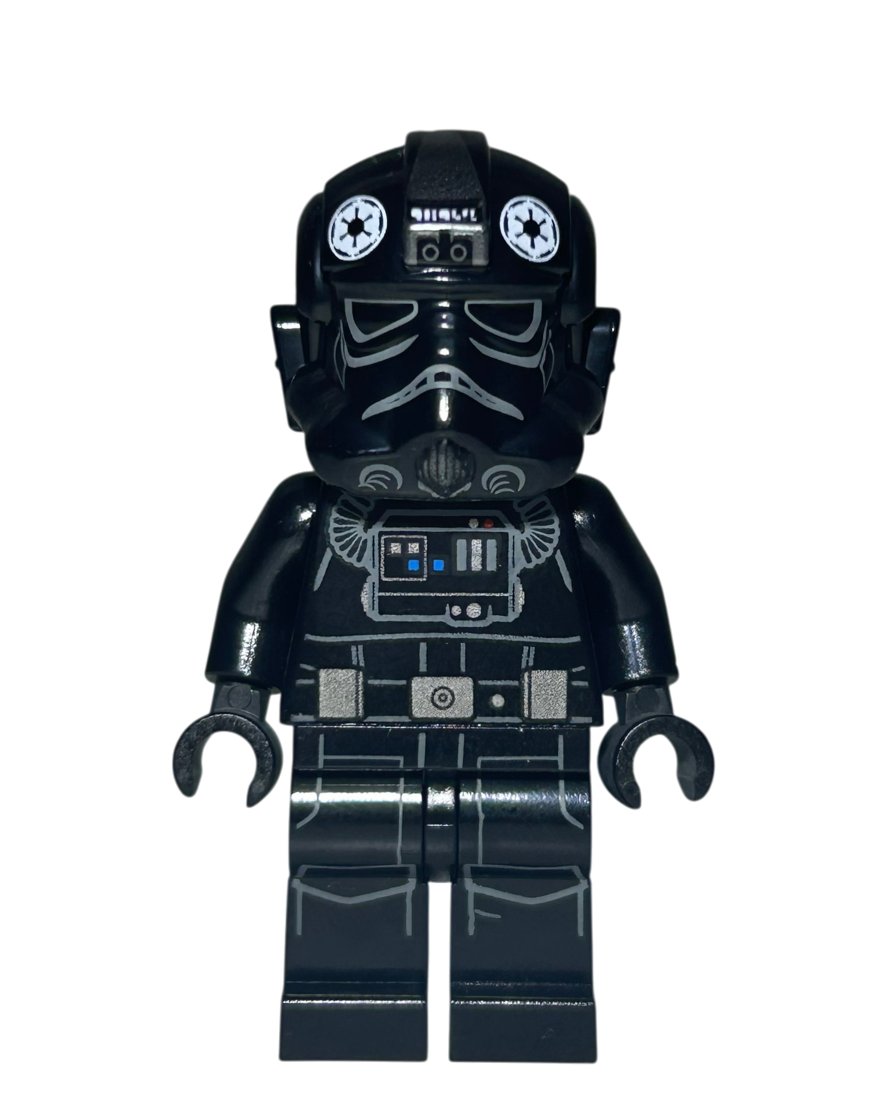 Imperial TIE Fighter Pilot SW0926 LEGO Star Wars Minifigur Vorderansicht brick2d2