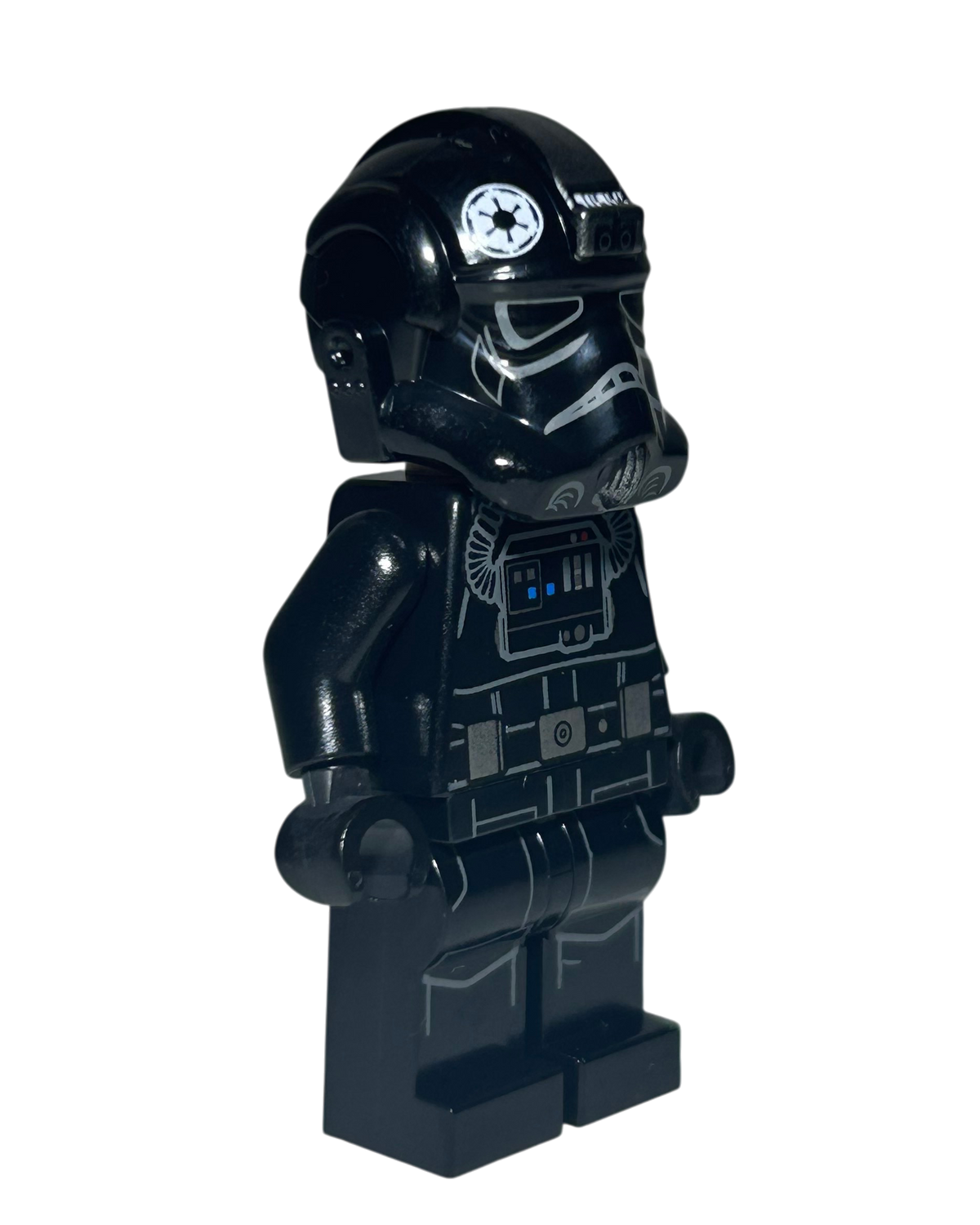 Imperial TIE Fighter Pilot SW0926 LEGO Star Wars Minifigur Seitenansicht links brick2d2