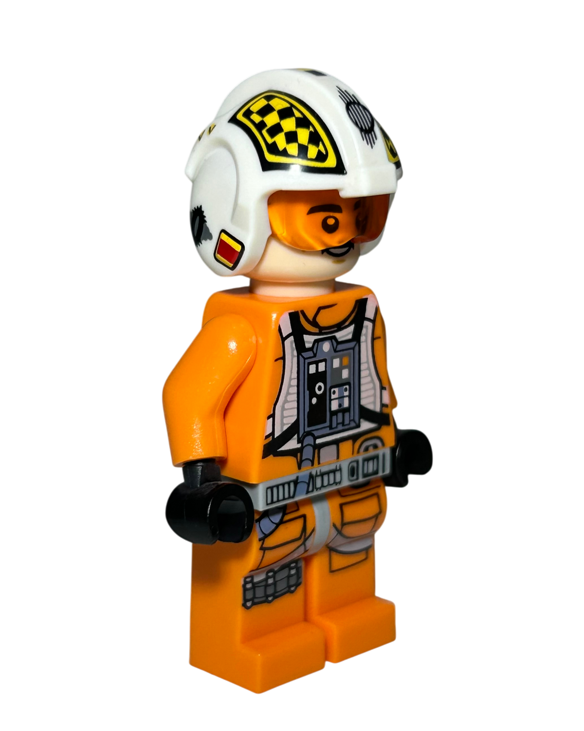 Biggs Darklighter Dual Molded Helmet SW0944 LEGO Star Wars Minifigur Seitenansicht links brick2d2