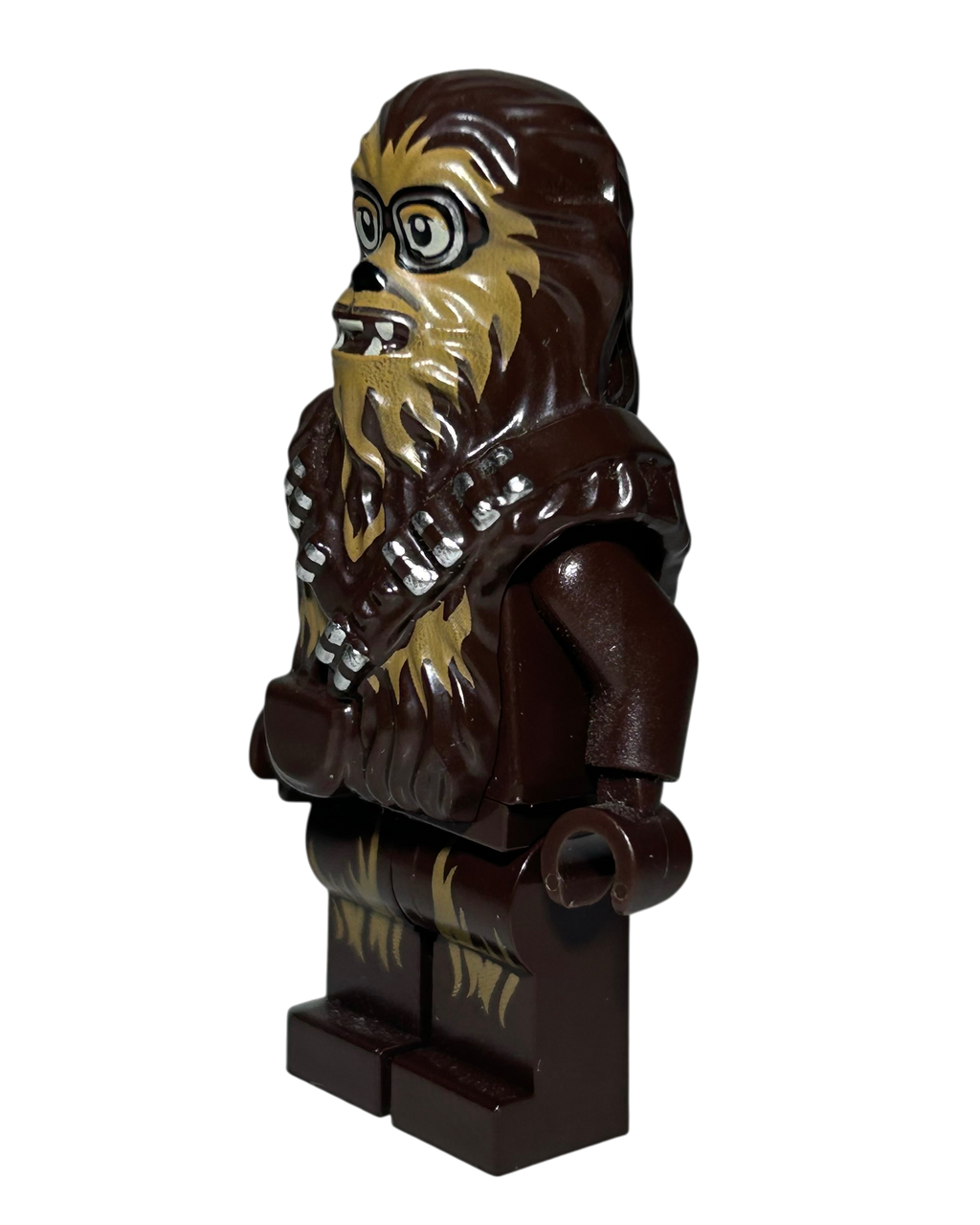 Chewbacca mit Brille SW0948 LEGO Star Wars Minifigur Seitenansicht rechts brick2d2
