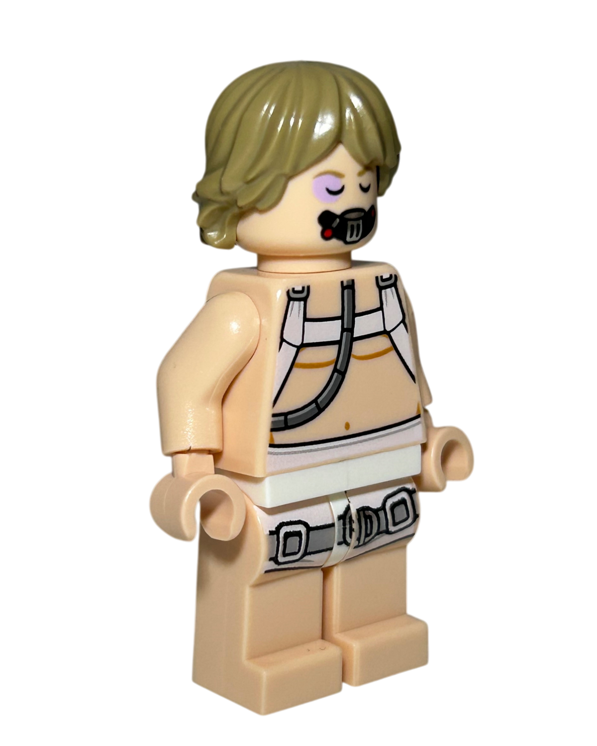 Luke Skywalker Bacta Tank Outfit SW0957 LEGO Star Wars Minifigur Seitenansicht links brick2d2