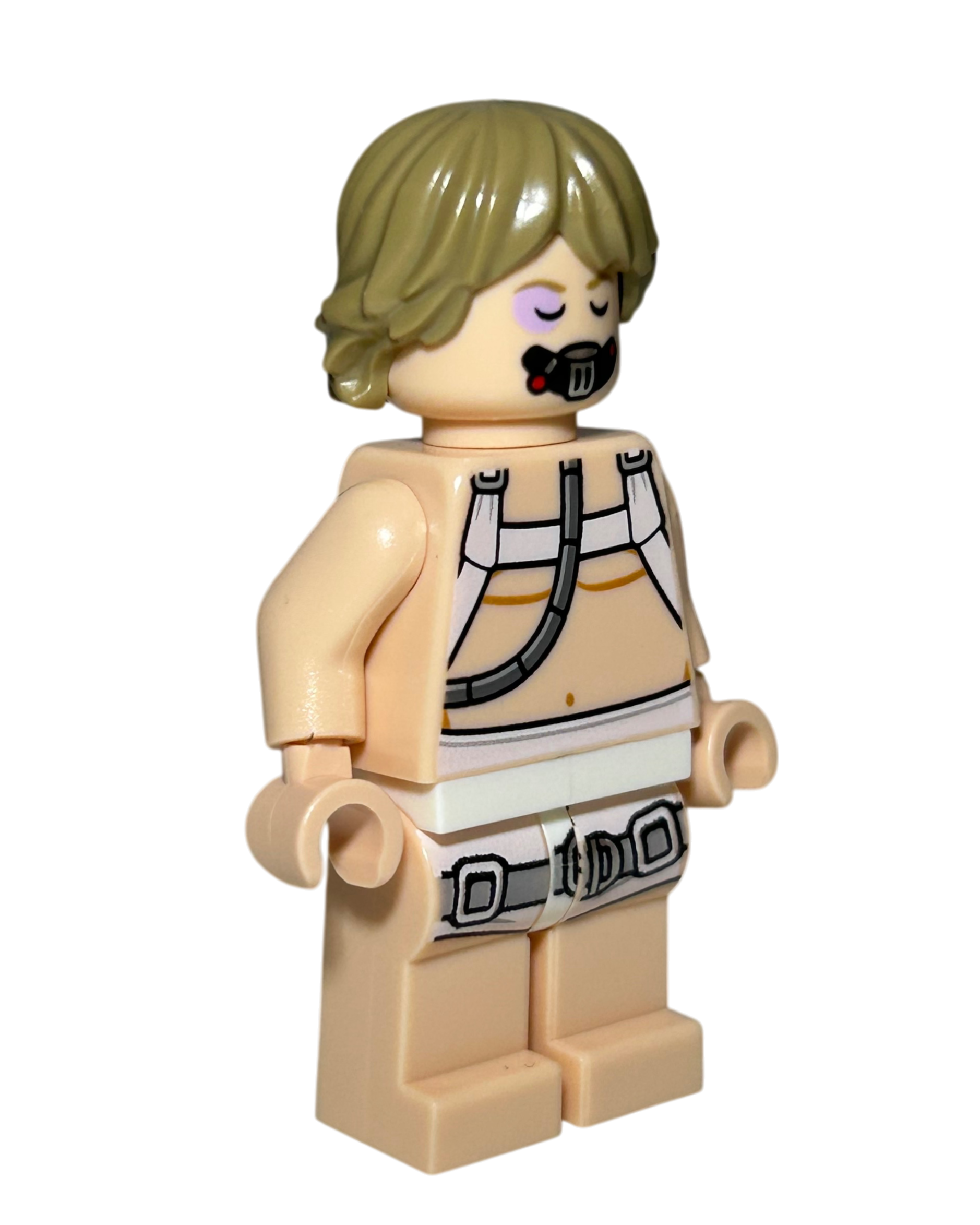 Luke Skywalker Bacta Tank Outfit SW0957 LEGO Star Wars Minifigur Seitenansicht links brick2d2