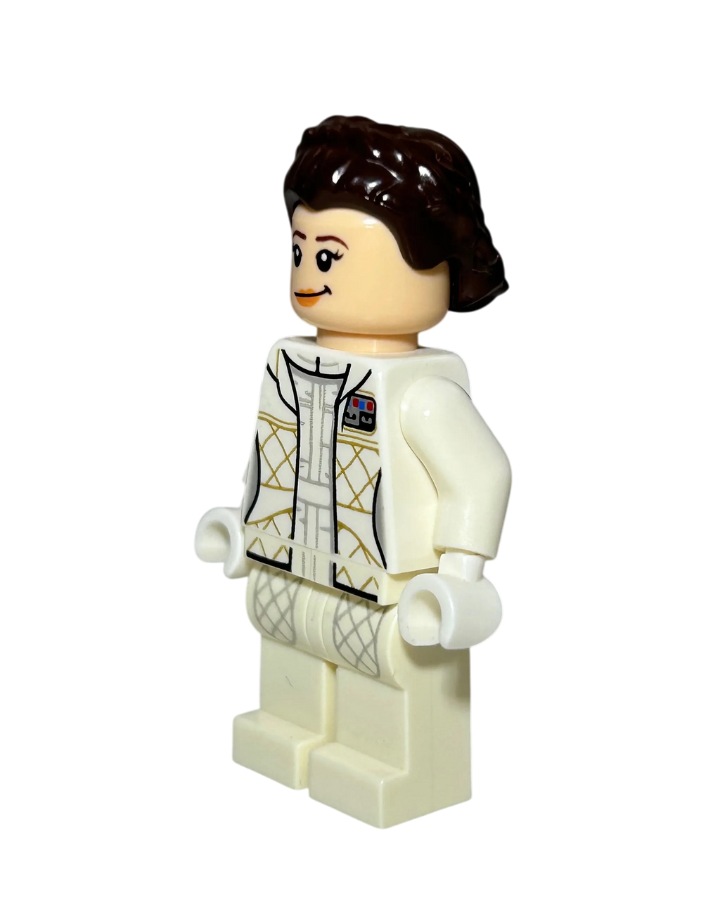 Prinzessin Leia SW0958 LEGO Star Wars Minifigur Hoth Outfit Seitenansicht rechts brick2d2