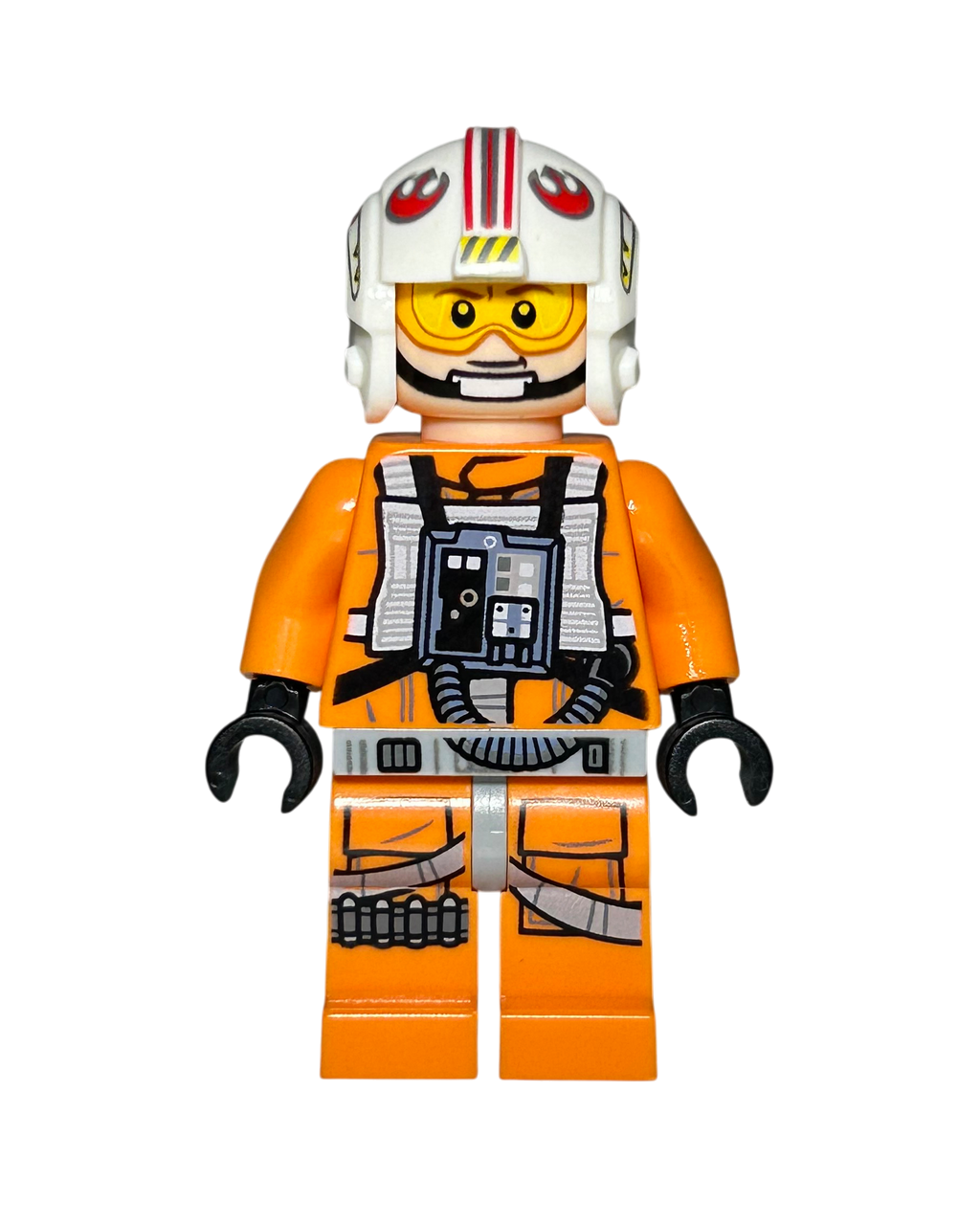 Luke Skywalker Pilot Outfit SW0991 LEGO Star Wars Minifigur Vorderansicht