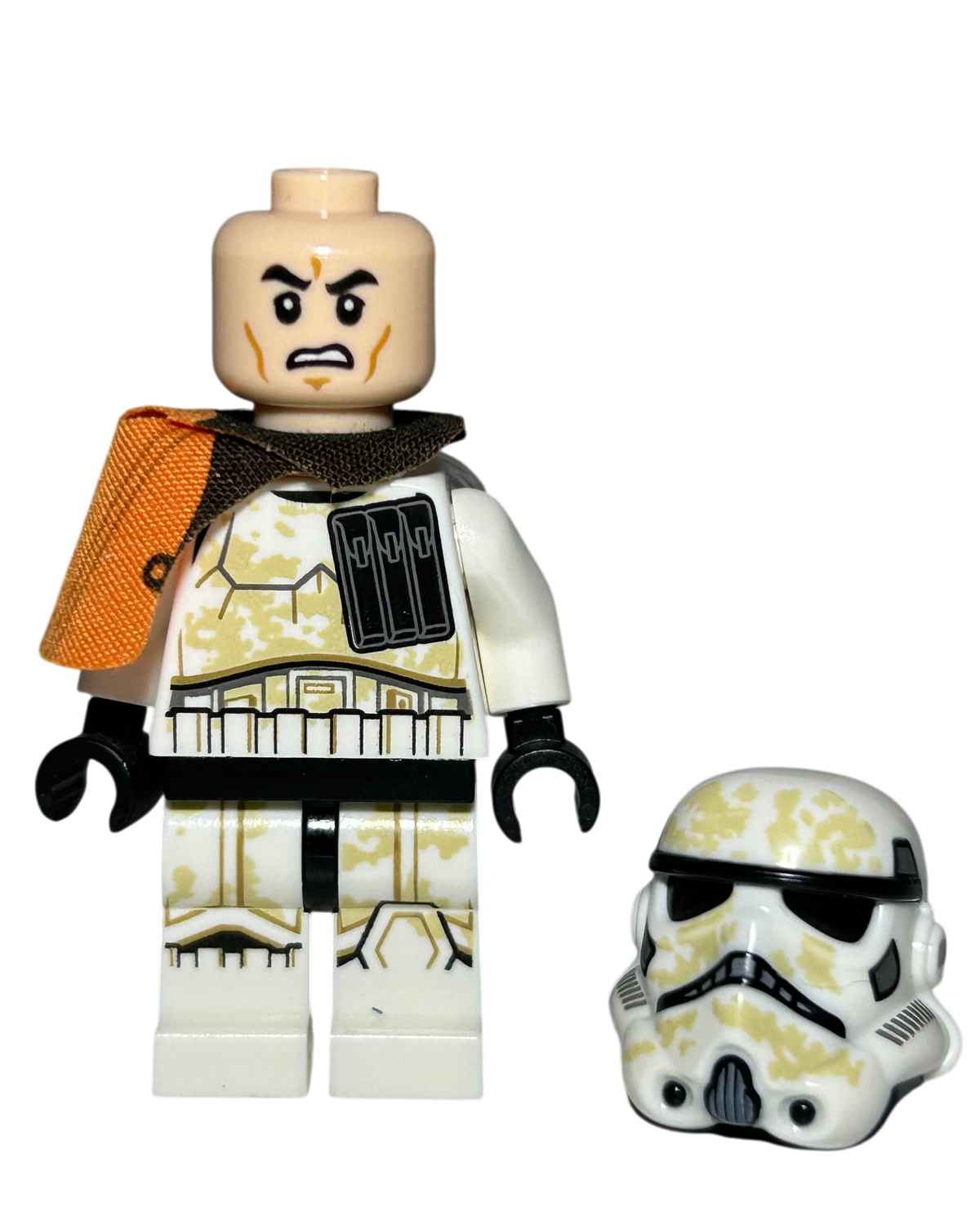 Imperial Sandtrooper Squadleader SW0992 LEGO Star Wars Minifigur Detailansicht brick2d2