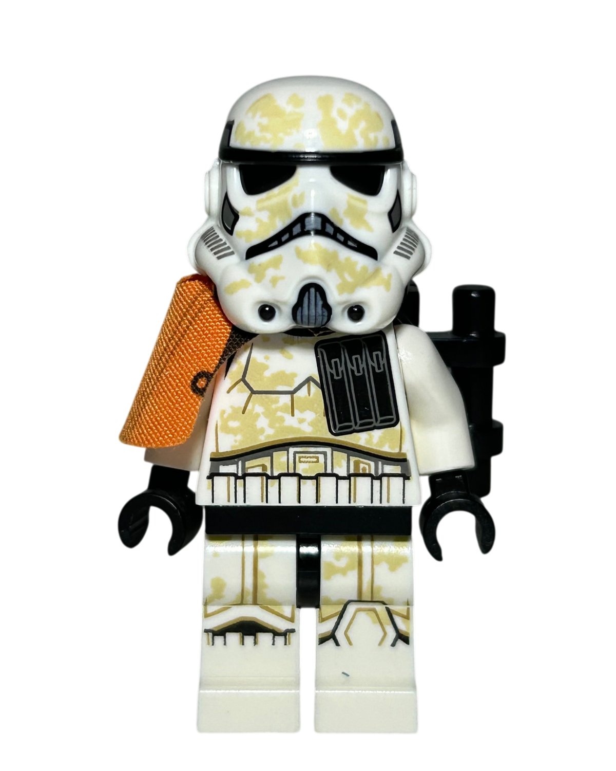 Imperial Sandtrooper Squadleader SW0992 LEGO Star Wars Minifigur Vorderansicht brick2d2