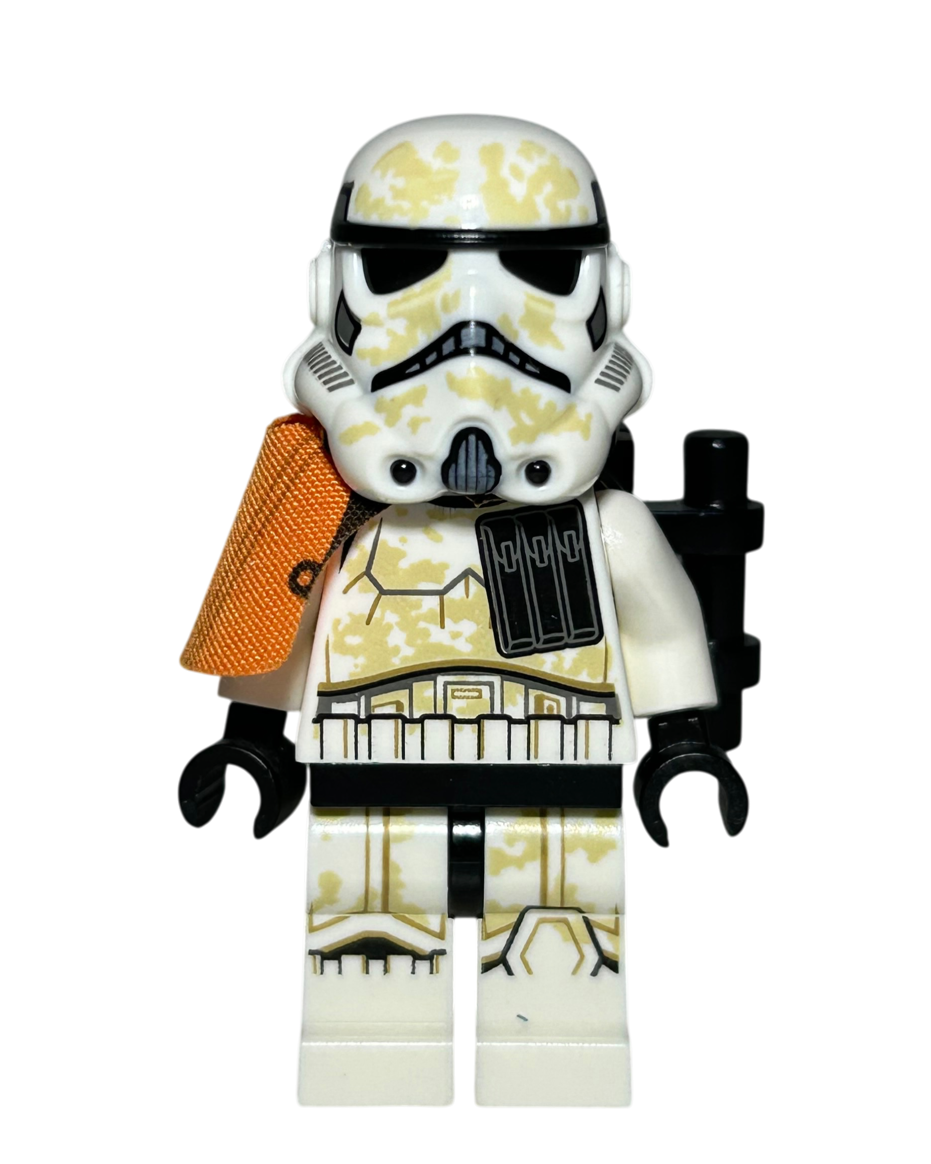 Imperial Sandtrooper Squadleader SW0992 LEGO Star Wars Minifigur Vorderansicht brick2d2