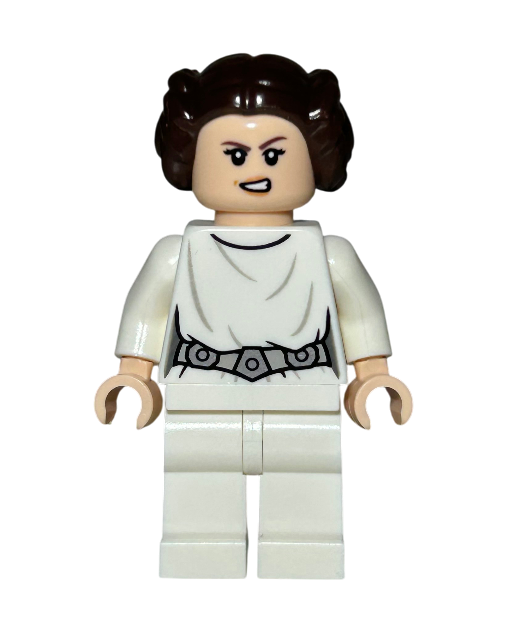 LEGO Star Wars Minifigur Prinzessin Leia Organa SW0994 Vorderansicht – Brick2D2