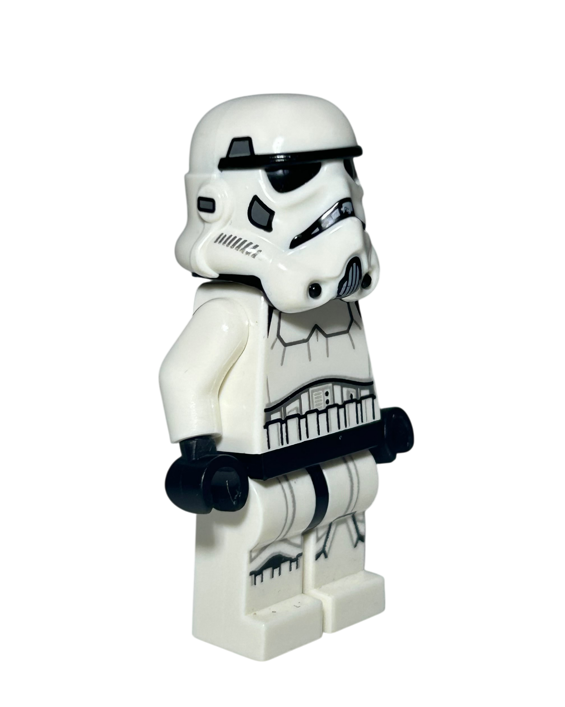 Imperial Stormtrooper SW0997b Dual Molded Helmet LEGO Star Wars Minifigur Seitenansicht links brick2d2