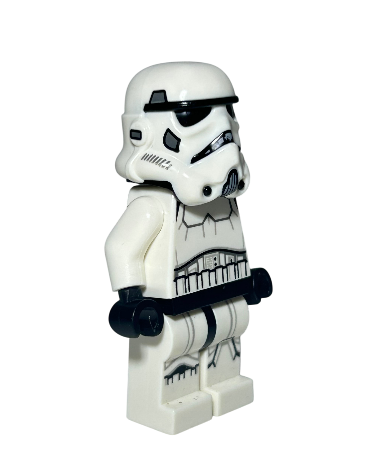 Imperial Stormtrooper SW0997b Dual Molded Helmet LEGO Star Wars Minifigur Seitenansicht links brick2d2