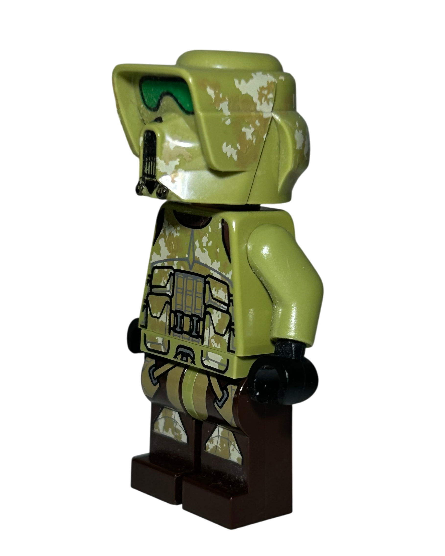 Lego Star Wars Minifigur Clone Scout Trooper SW1002 Seitenansicht rechts brick2d2