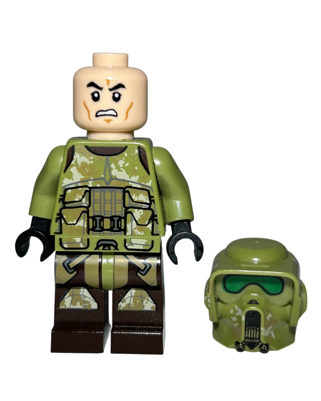 Lego Star Wars Minifigur Clone Scout Trooper SW1002 Detailansicht brick2d2