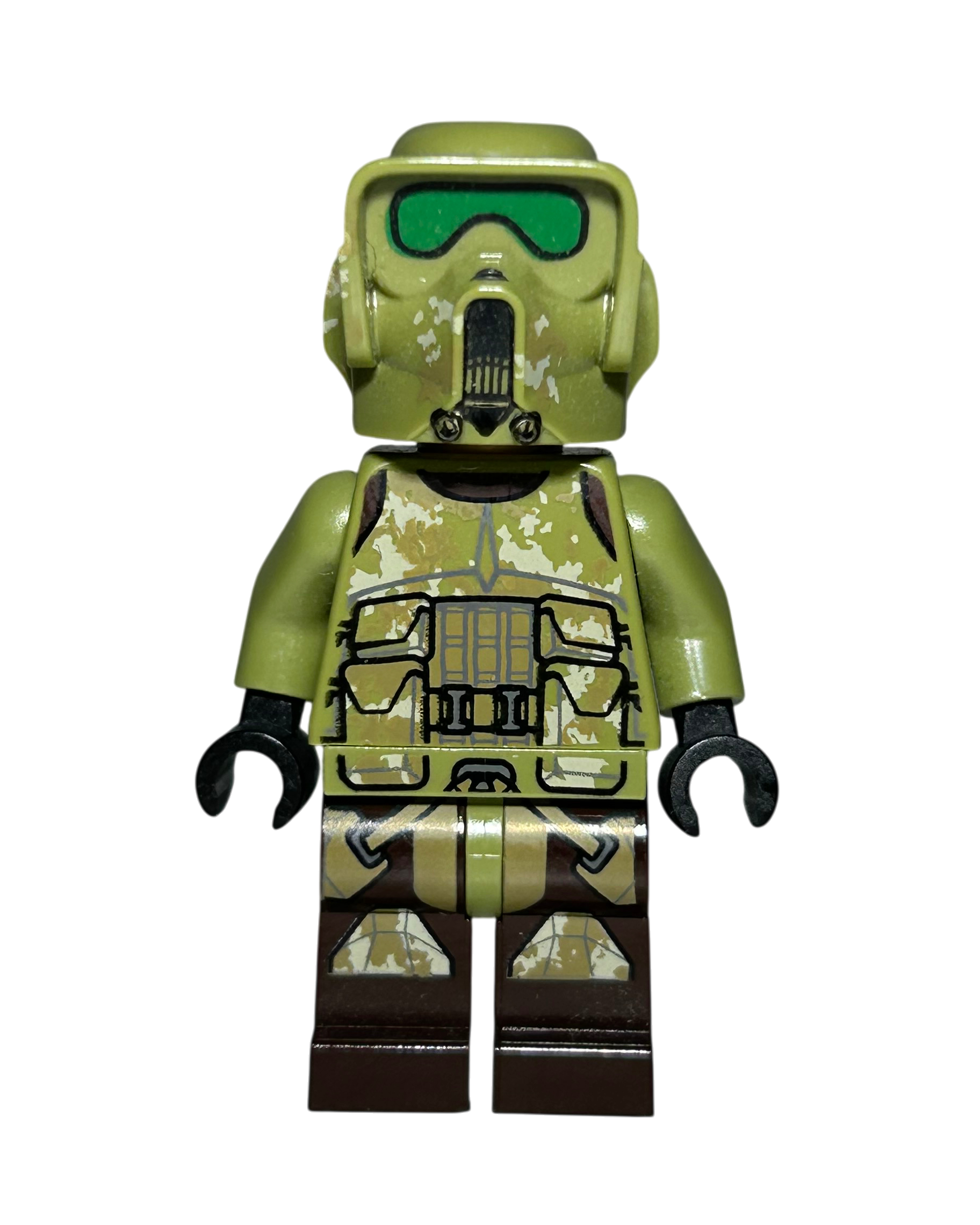 Lego Star Wars Minifigur Clone Scout Trooper SW1002 Vorderansicht brick2d2