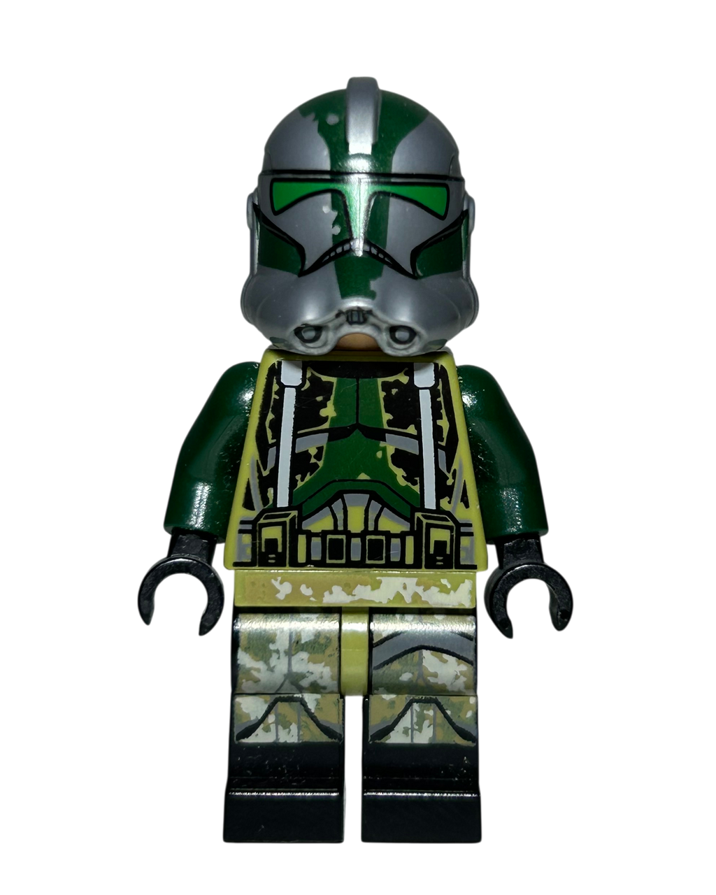 Clone Trooper Commander Gree 41st Elite Corps Phase 2 SW1003 LEGO Star Wars Minifigur Vorderansicht brick2d2
