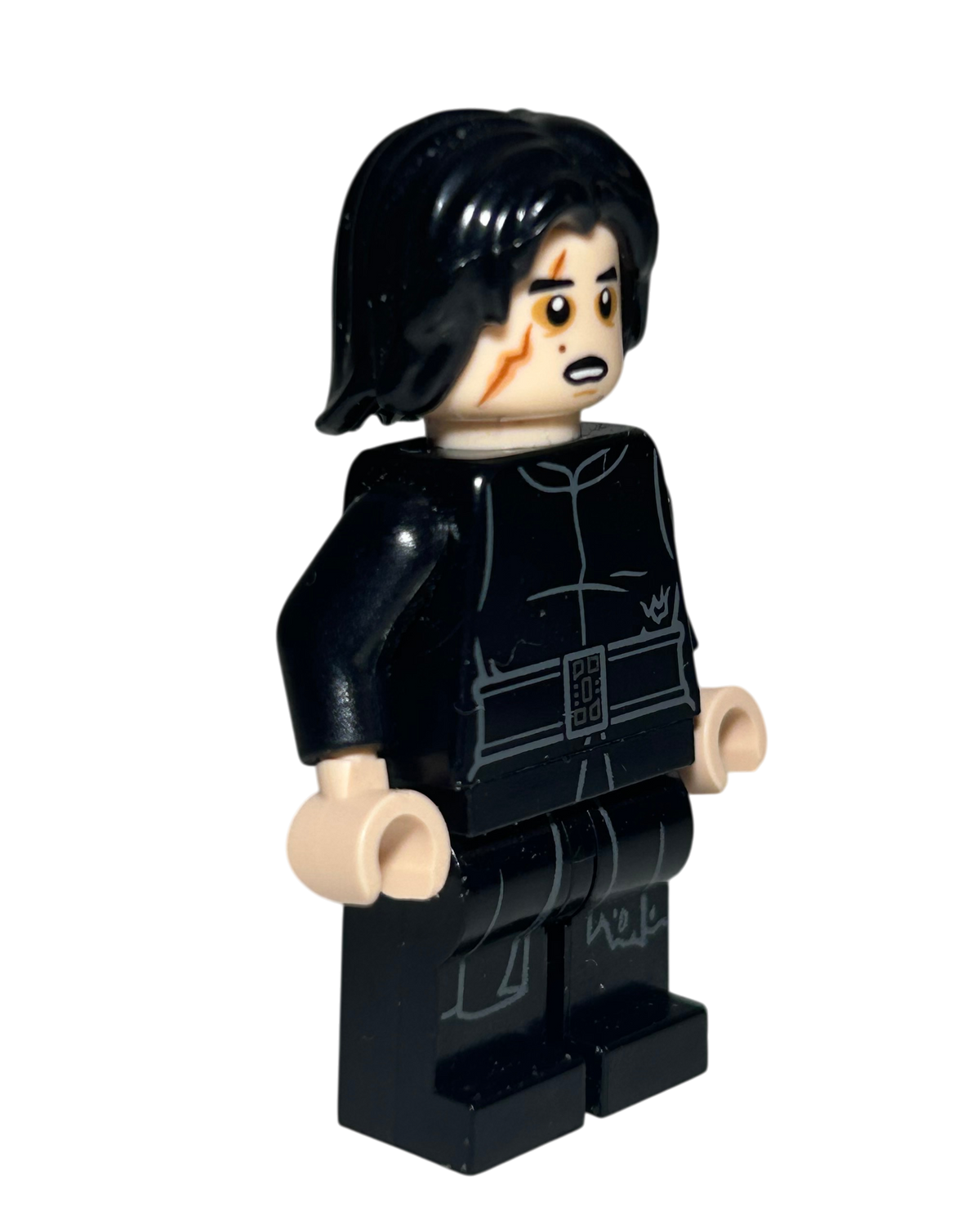 Kylo Ren mit Narbe SW1006 LEGO Star Wars Minifigur Seitenansicht links brick2d2