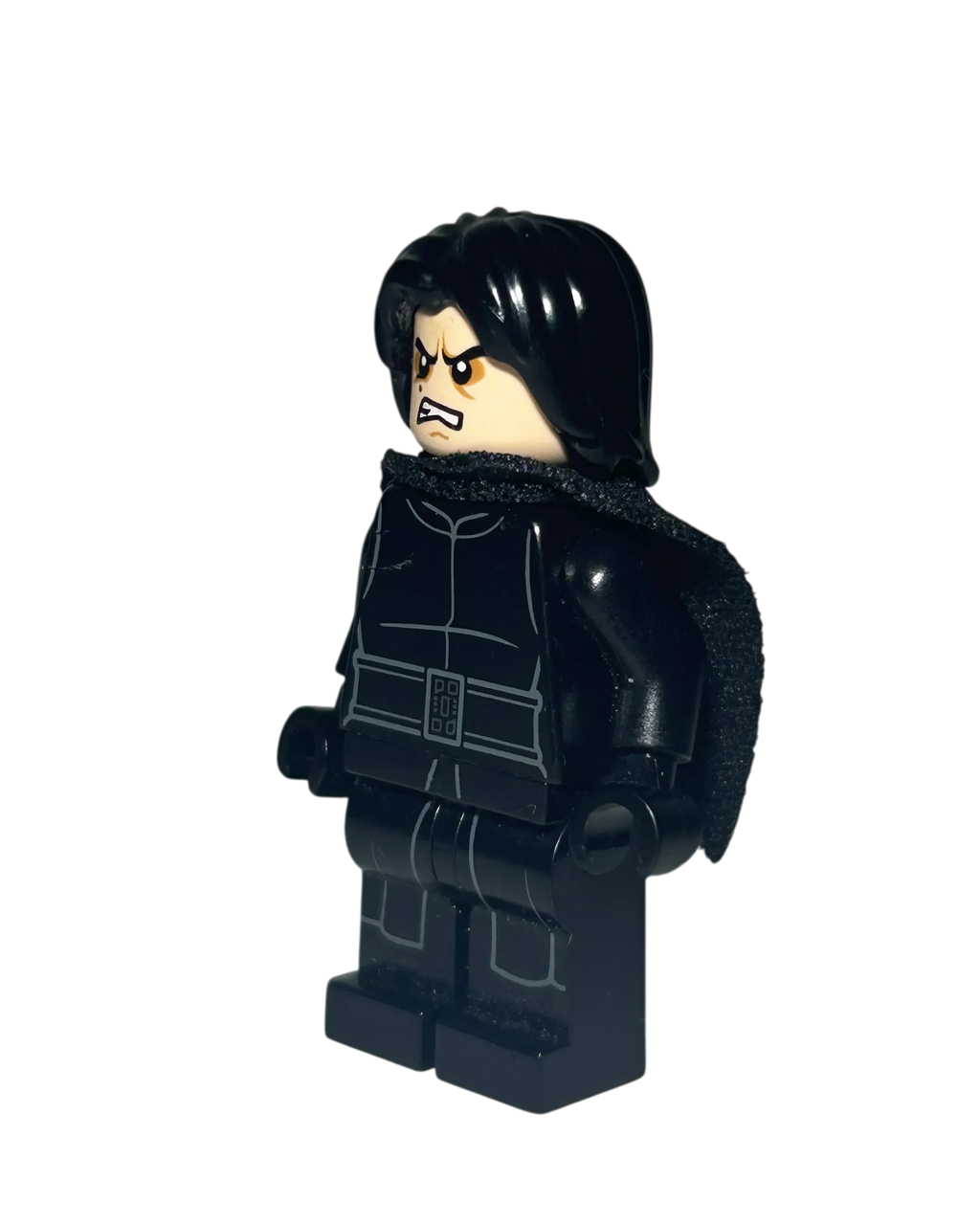 Kylo Ren SW0717 LEGO Star Wars Minifigur ohne Maske Seitenansicht rechts brick2d2