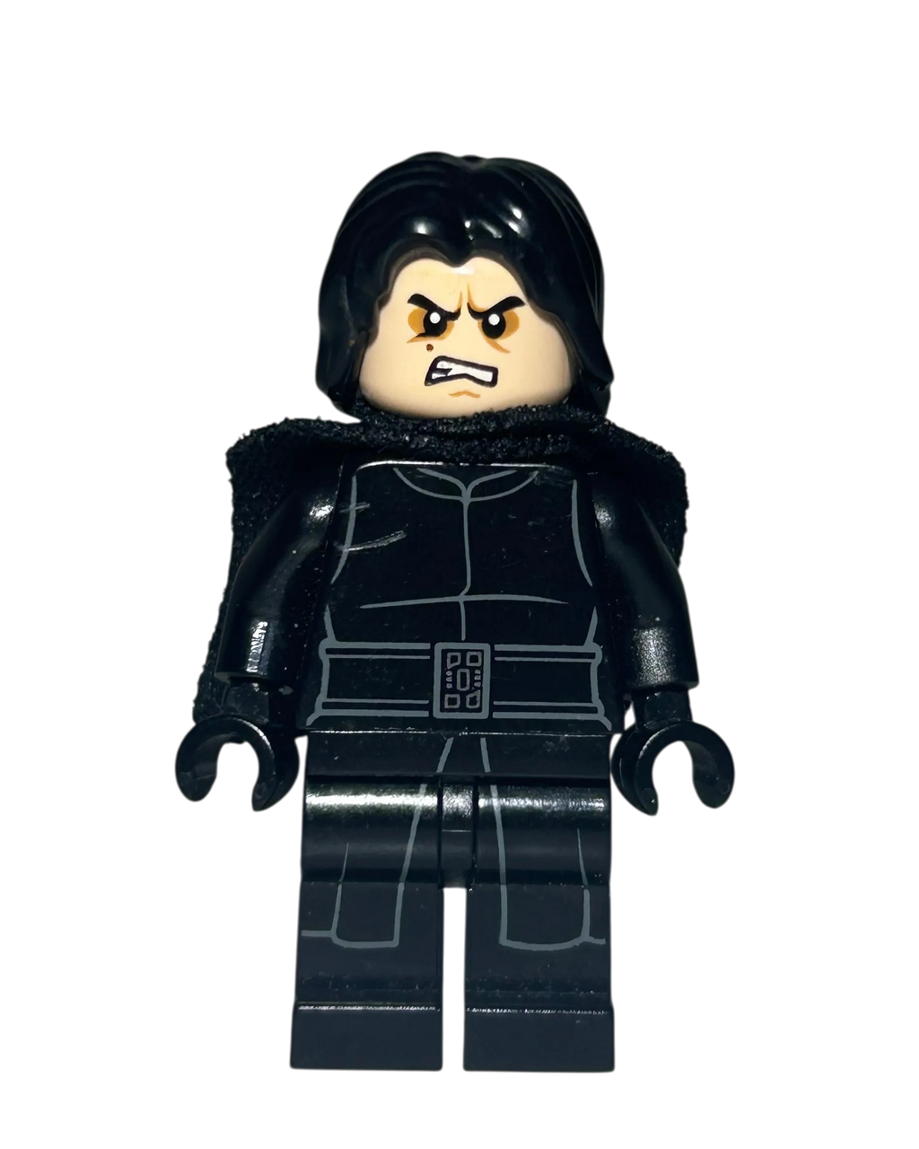 Kylo Ren SW0717 LEGO Star Wars Minifigur ohne Maske Vorderansicht brick2d2