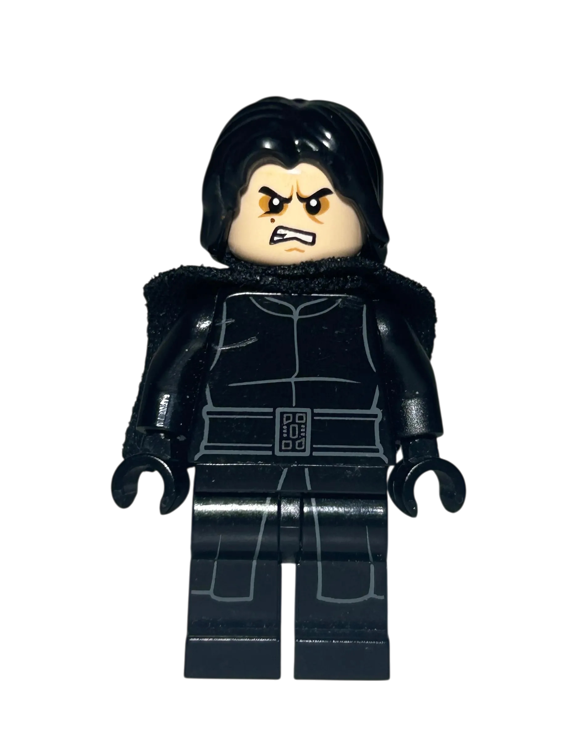 Kylo Ren SW0717 LEGO Star Wars Minifigur ohne Maske Vorderansicht brick2d2
