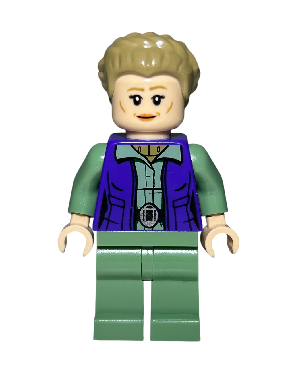General Leia SW1011 LEGO Star Wars Minifigur Vorderansicht brick2d2