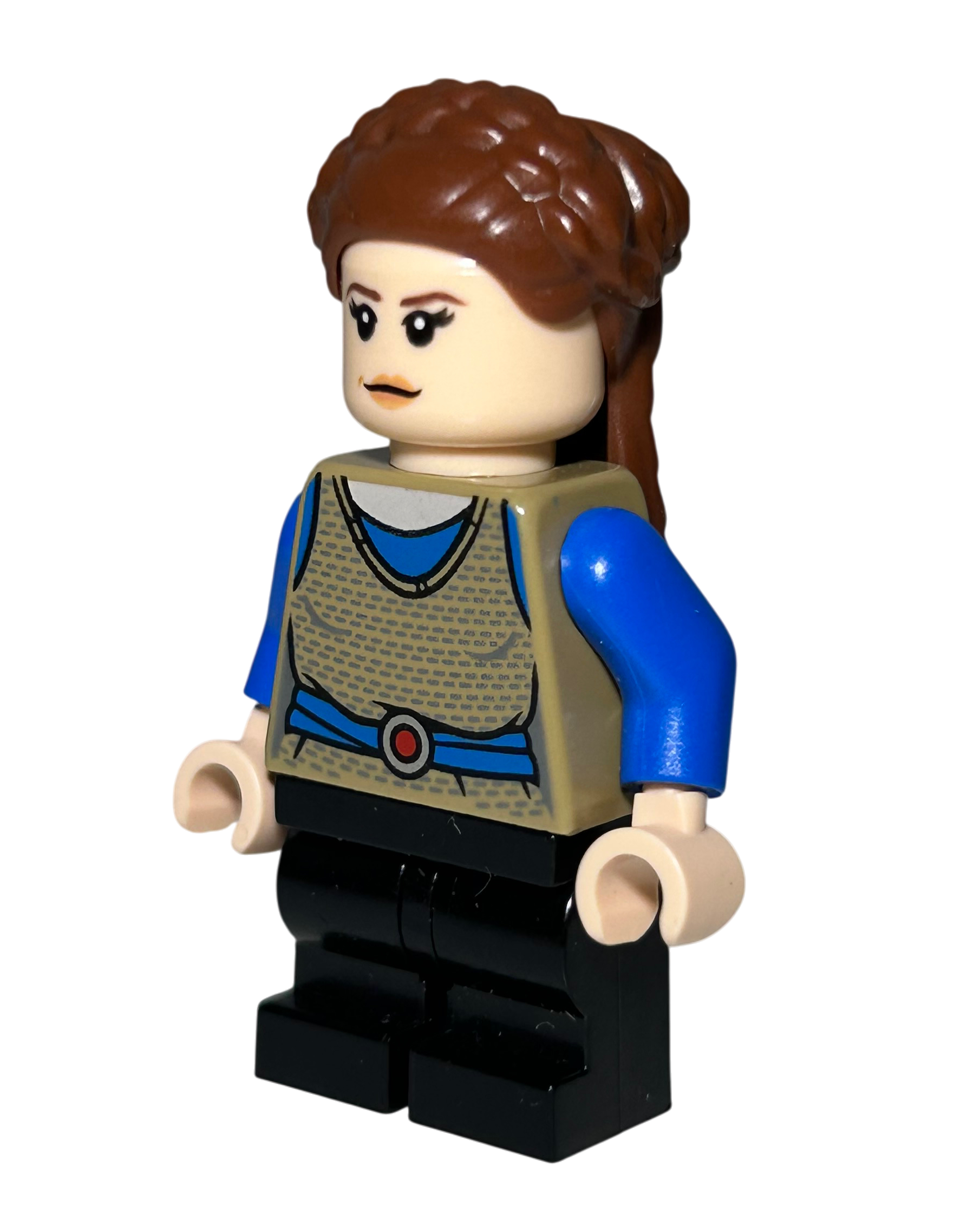 Padme Amidala Naberrie LEGO Star Wars Minifigur Seitenansicht rechts brick2d2