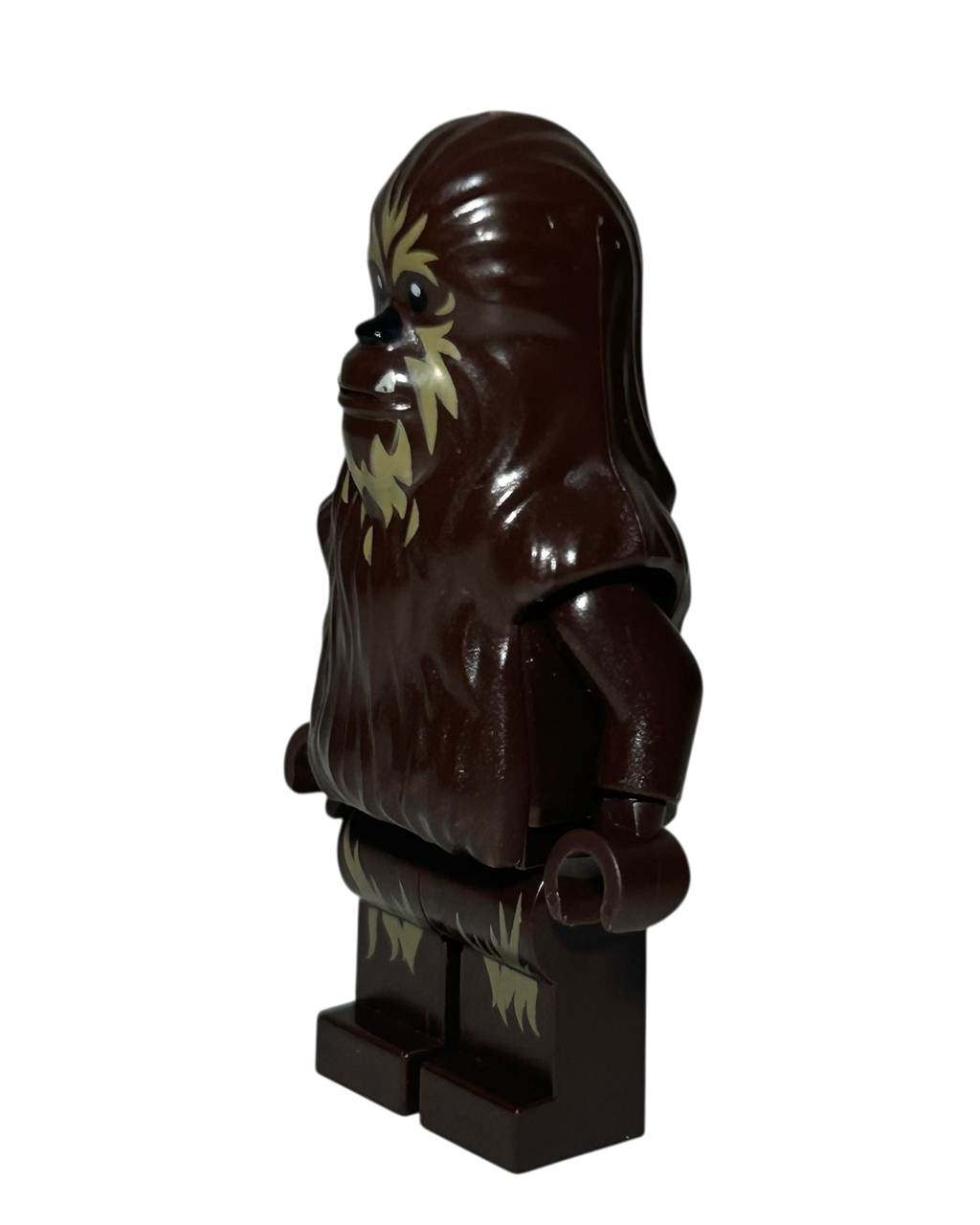 Wookiee Warrior SW1028 dunkelbraun LEGO Star Wars Minifigur Seitenansicht rechts brick2d2