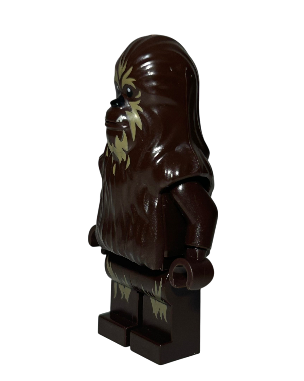 Wookiee Warrior SW1028 dunkelbraun LEGO Star Wars Minifigur Seitenansicht rechts brick2d2