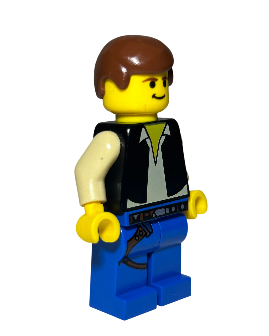 Han Solo SW1032 LEGO Star Wars Minifigur Seitenansicht links brick2d2