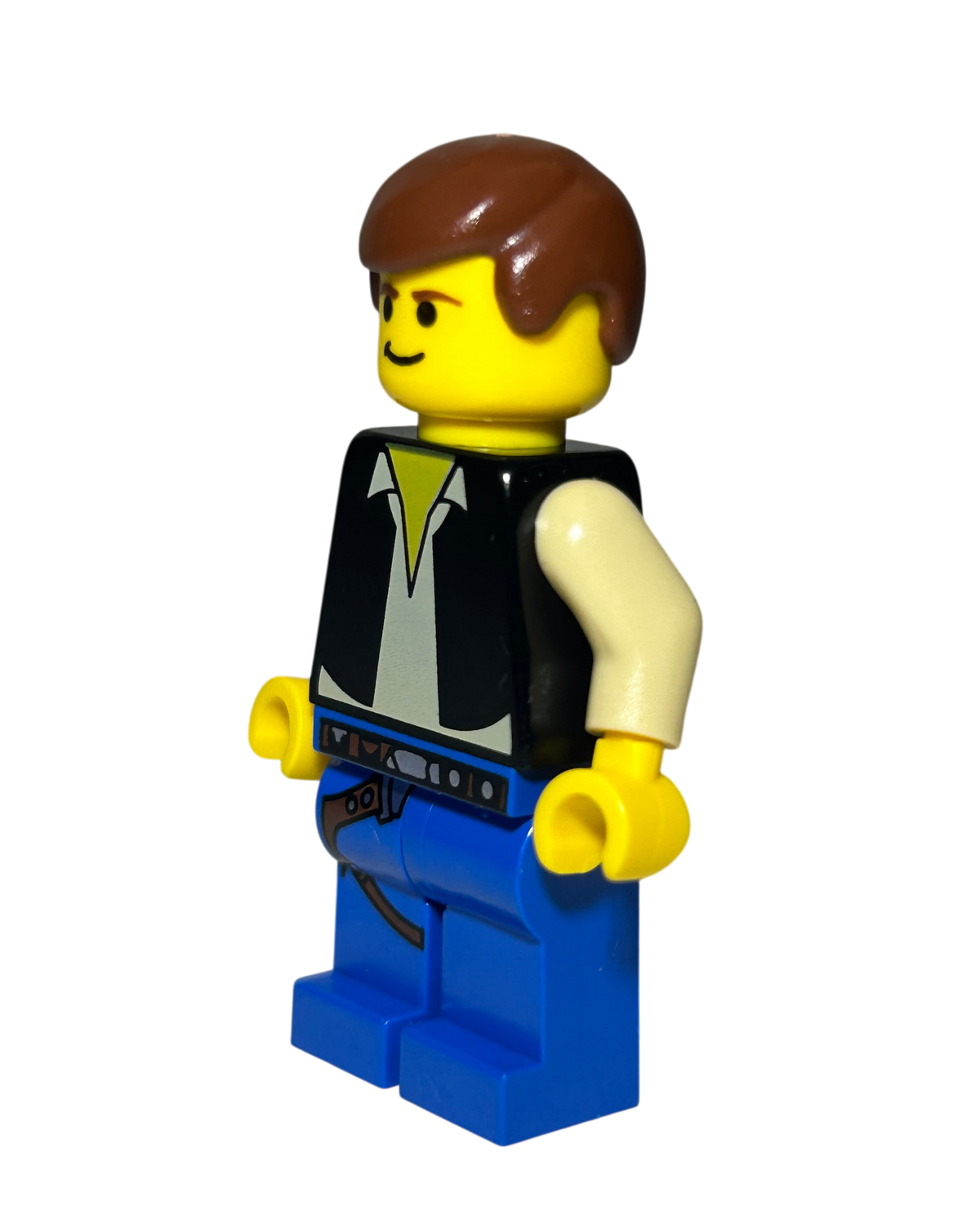 Han Solo SW1032 LEGO Star Wars Minifigur Seitenansicht rechts brick2d2