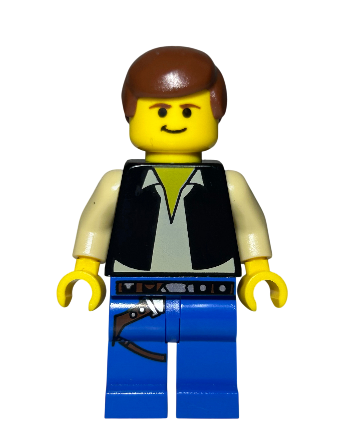 Han Solo SW1032 LEGO Star Wars Minifigur Vorderansicht brick2d2