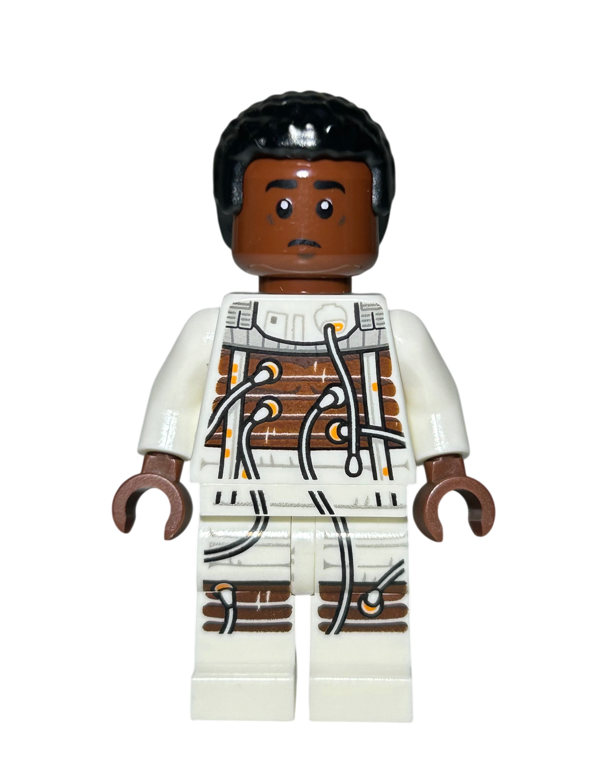 Finn im Bacta-Anzug LEGO Star Wars Minifigur SW1033 aus dem Visual Dictionary 2019 Detailansicht brick2d2