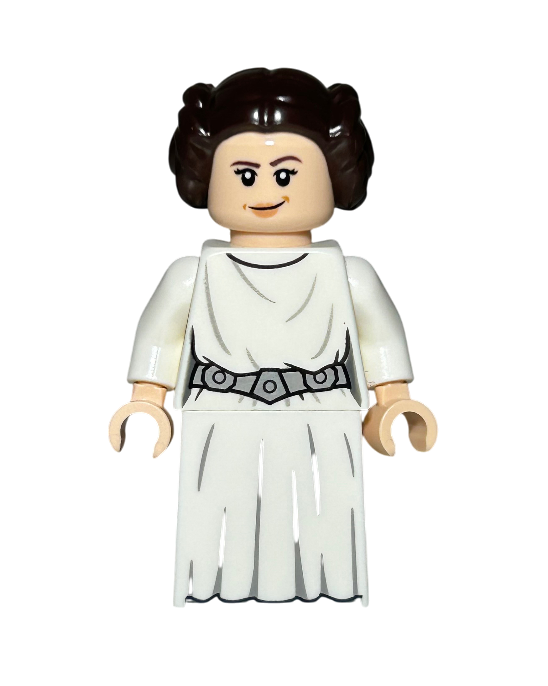Prinzessin Leia SW1036 LEGO Star Wars Minifigur 2. Vorderansicht