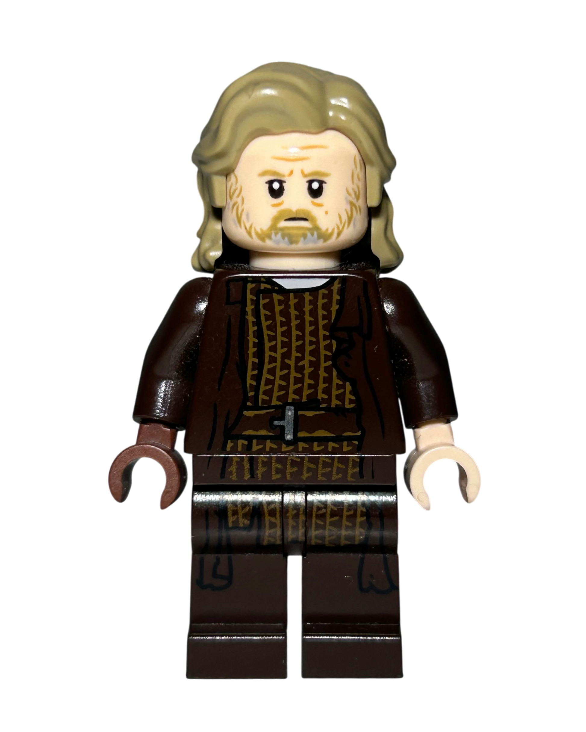 Luke Skywalker alt SW1039 LEGO Star Wars Minifigur Vorderansicht brick2d2