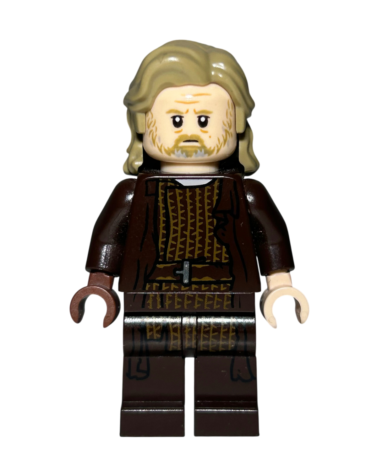 Luke Skywalker alt SW1039 LEGO Star Wars Minifigur Vorderansicht brick2d2
