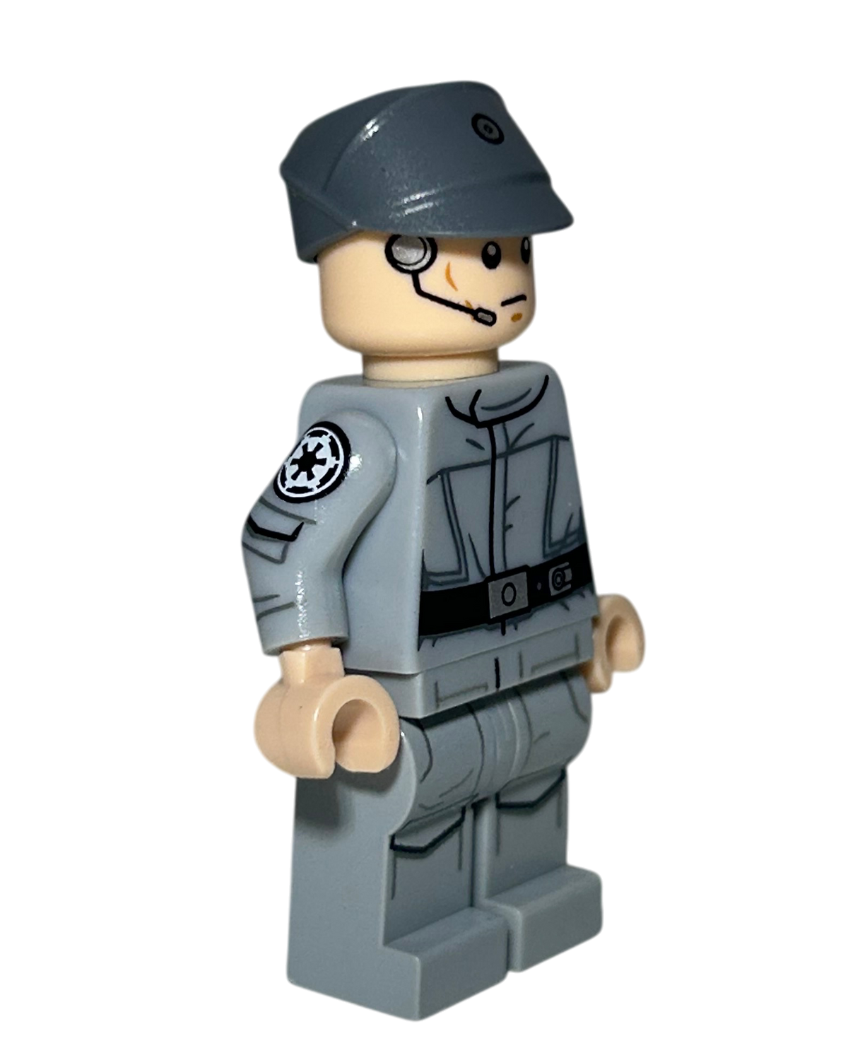 Imperial Crew Bedruckte Arme SW1044 LEGO Star Wars Minifigur Seitenansicht links brick2d2