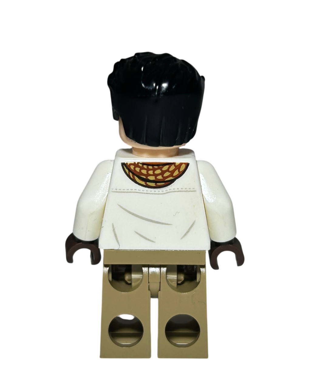 Poe Dameron SW1049 LEGO Star Wars Minifigur weißes Shirt Rückansicht brick2d2