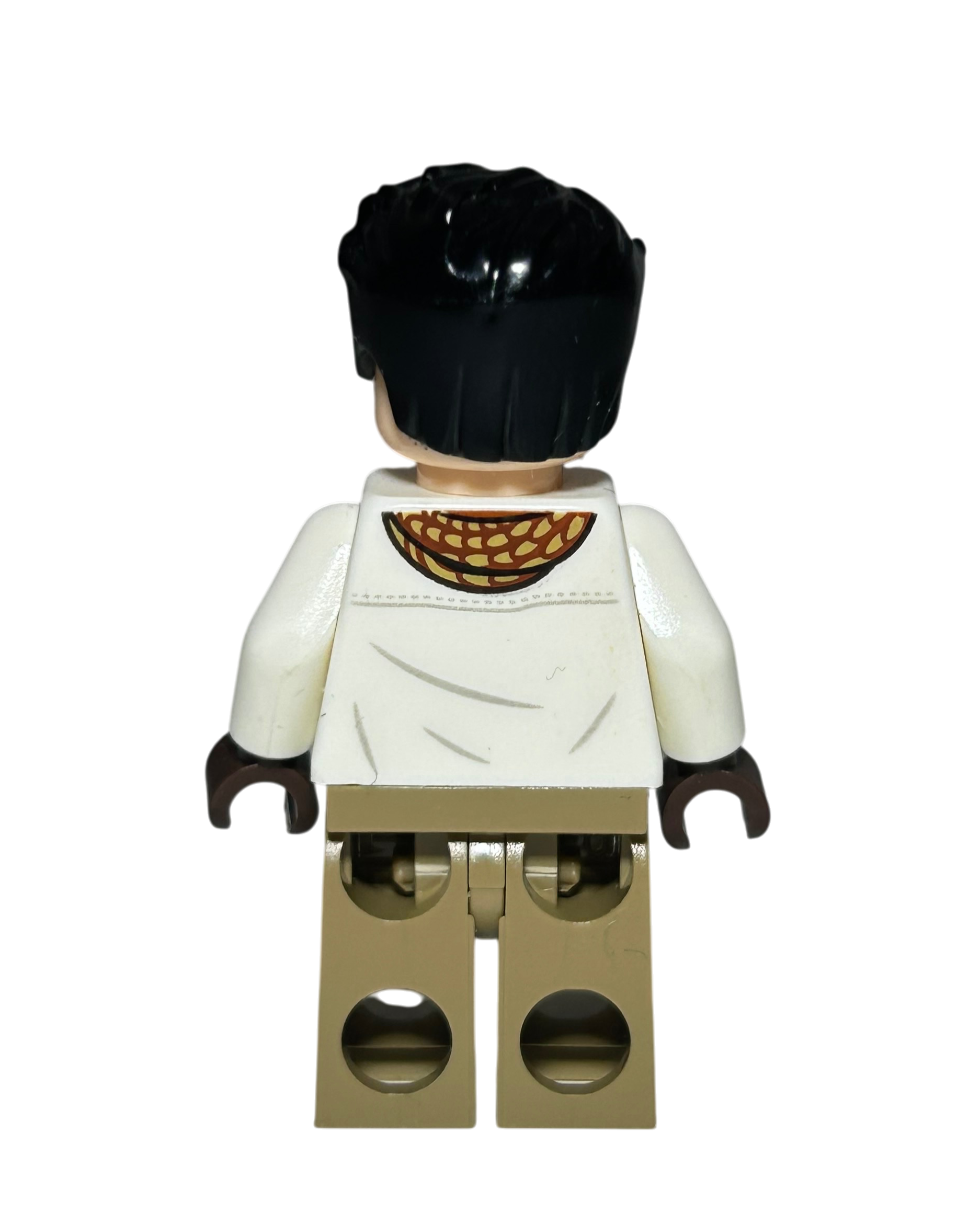 Poe Dameron SW1049 LEGO Star Wars Minifigur weißes Shirt Rückansicht brick2d2