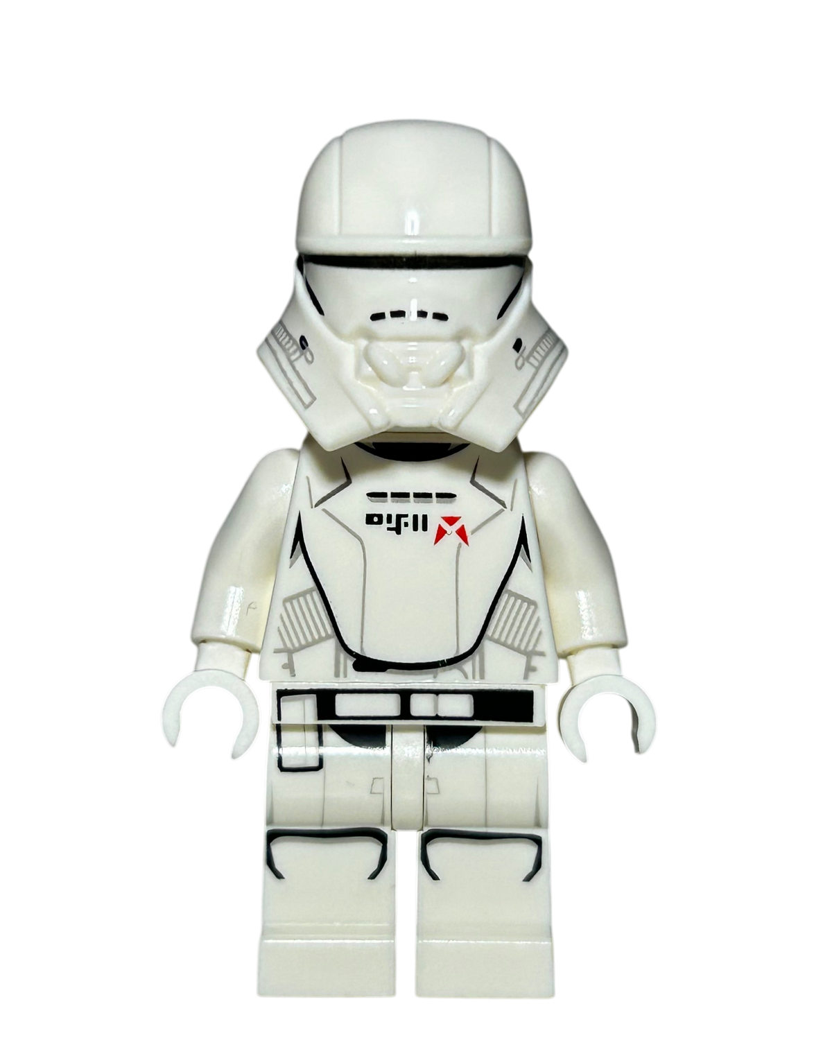First Order Jet Trooper Weiß SW1055 LEGO Star Wars Minifigur Vorderansicht brick2d2