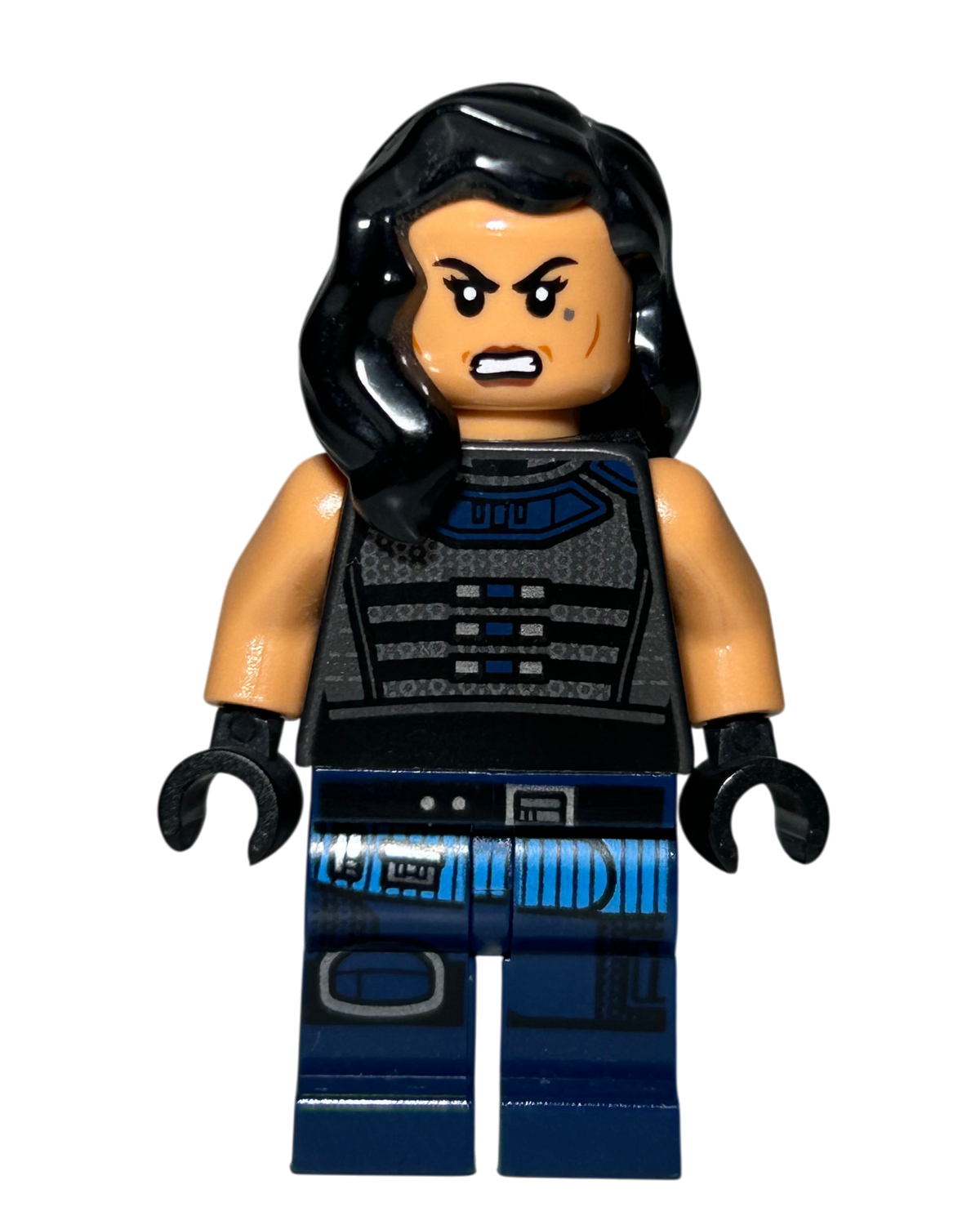 Cara Dune SW1058 LEGO Star Wars Minifigur Detailansicht brick2d2