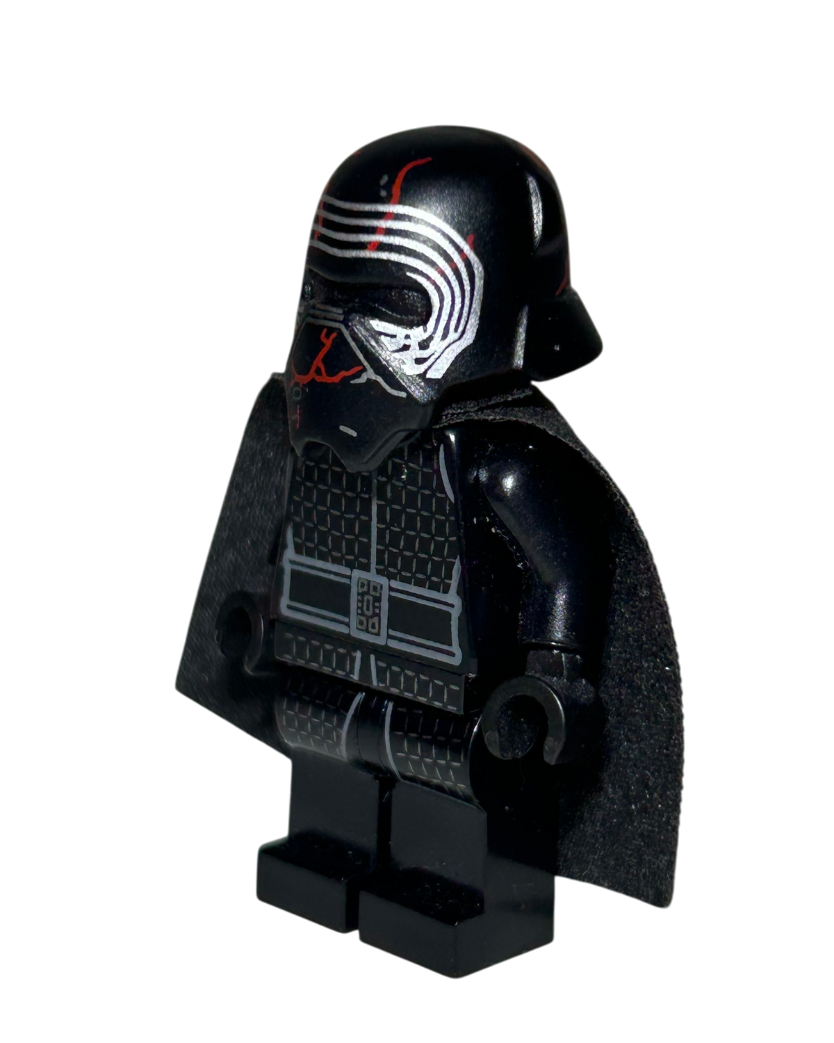 Supreme Leader Kylo Ren SW1061 LEGO Star Wars Minifigur mit Cape Seitenansicht rechts brick2d2