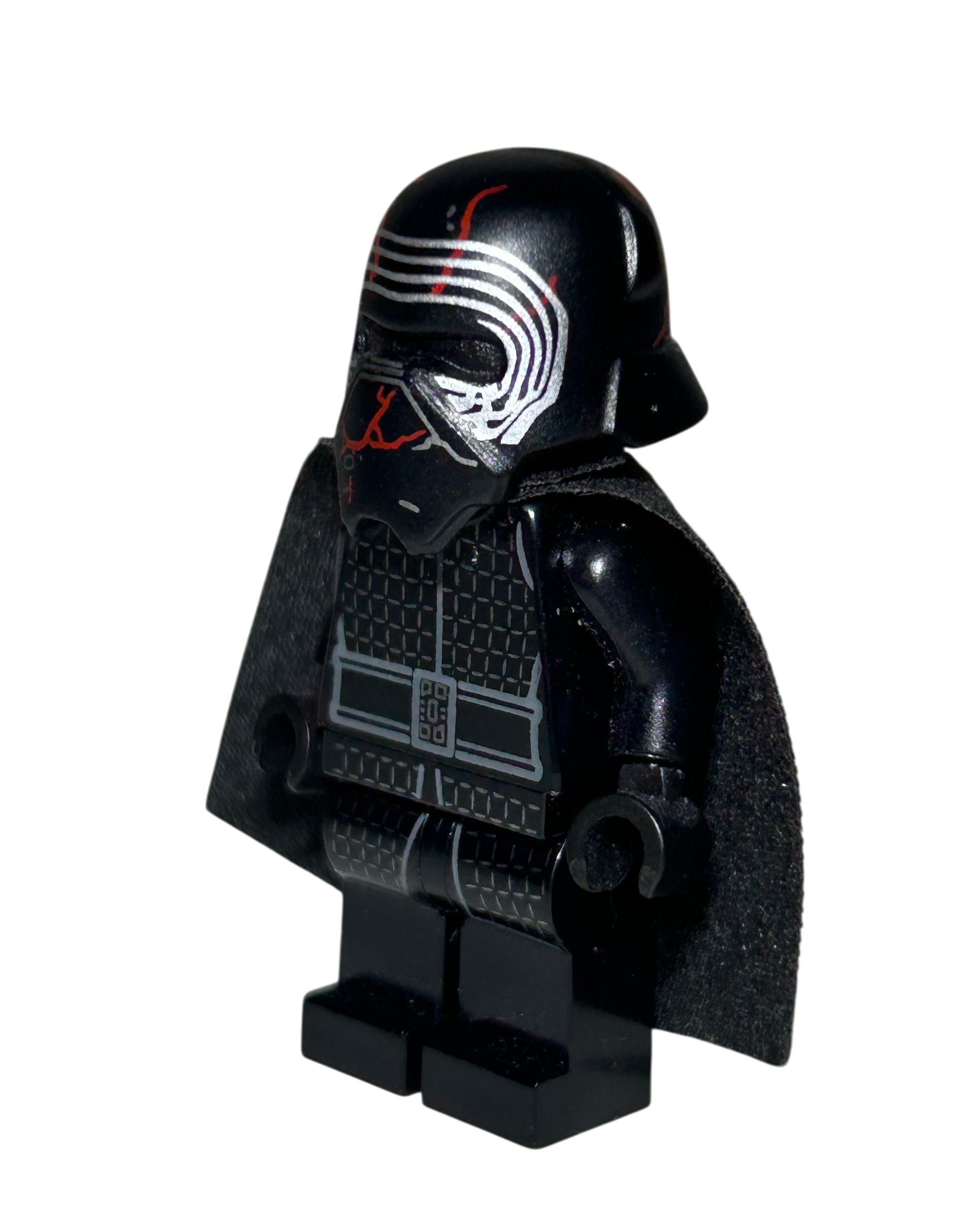 Supreme Leader Kylo Ren SW1061 LEGO Star Wars Minifigur mit Cape Seitenansicht rechts brick2d2