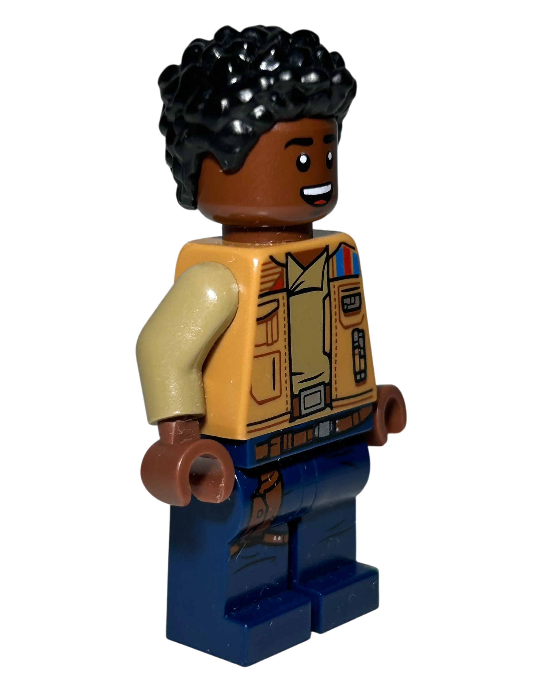 Finn SW1066 LEGO Star Wars Minifigur Seitenansicht links brick2d2