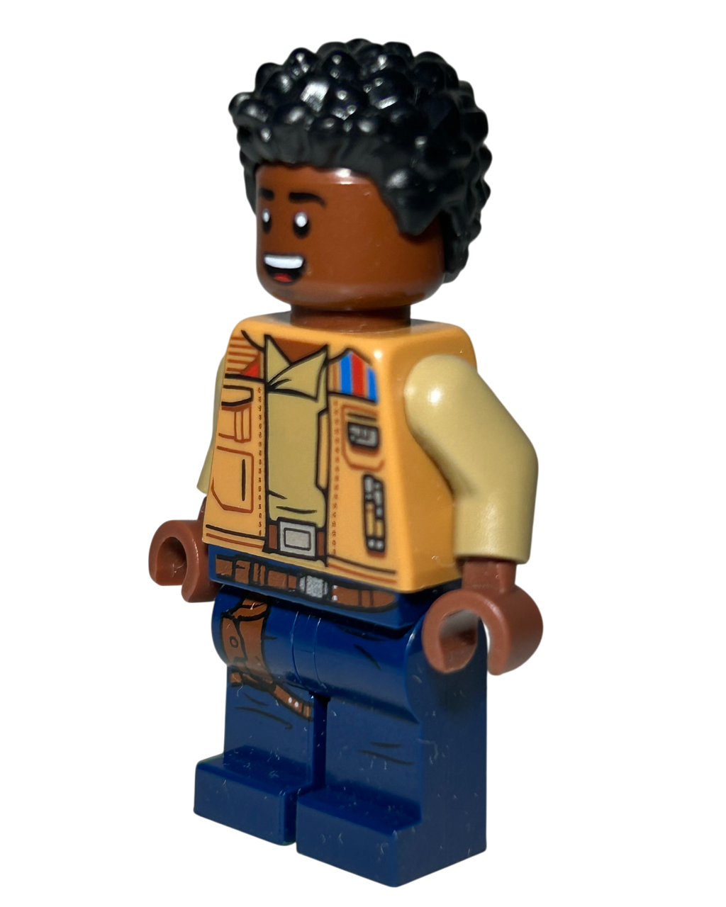 Finn SW1066 LEGO Star Wars Minifigur Seitenansicht rechts brick2d2