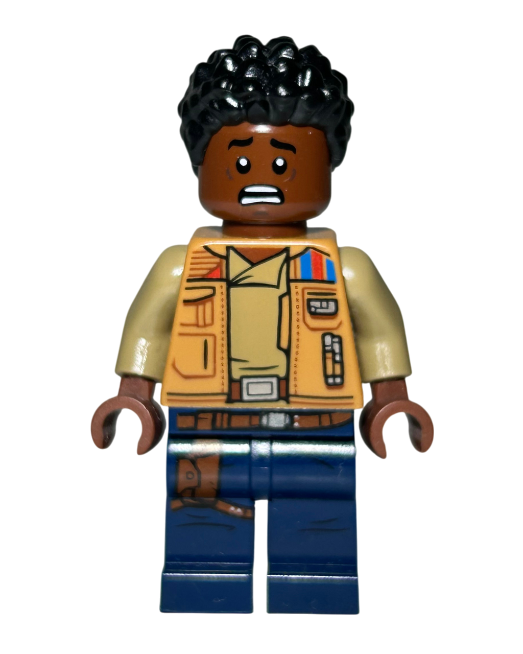 Finn SW1066 LEGO Star Wars Minifigur Detailansicht brick2d2