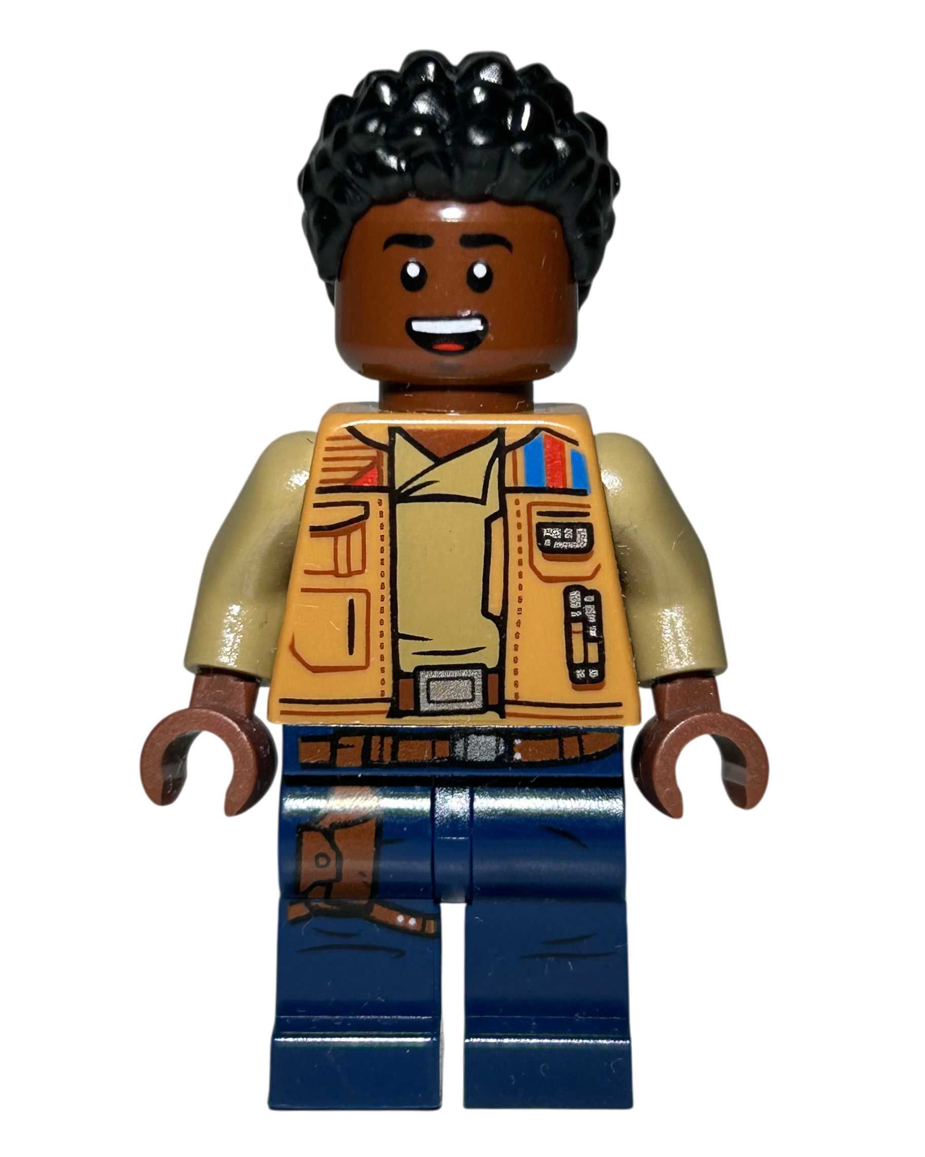 Finn SW1066 LEGO Star Wars Minifigur Vorderansicht brick2d2