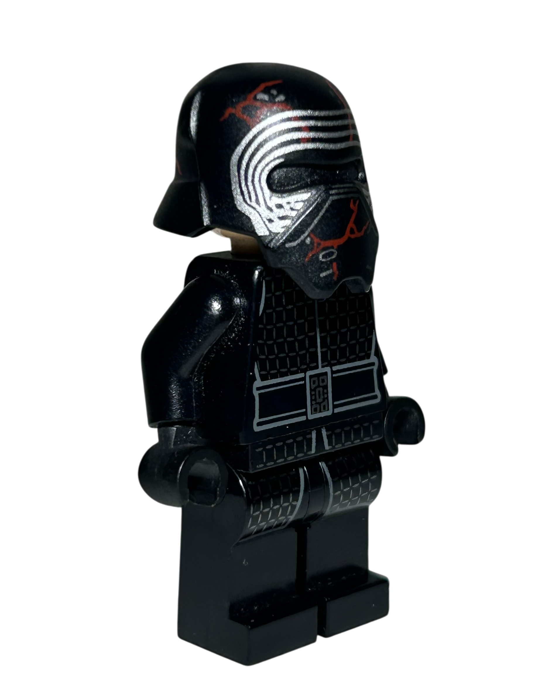 Lego Star Wars Supreme Leader Kylo Ren mit Maske SW1072 Seitenansicht links brick2d2