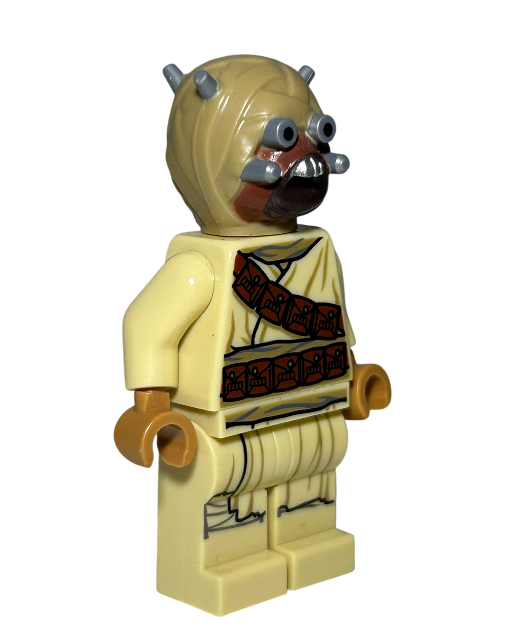 Tusken Raider SW1074 LEGO Star Wars Minifigur Seitenansicht links brick2d2