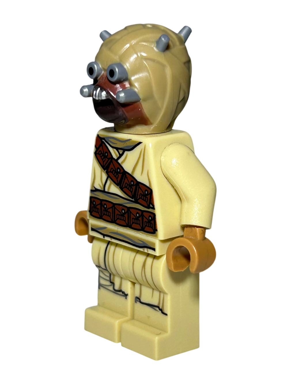 Tusken Raider SW1074 LEGO Star Wars Minifigur Seitenansicht rechts brick2d2