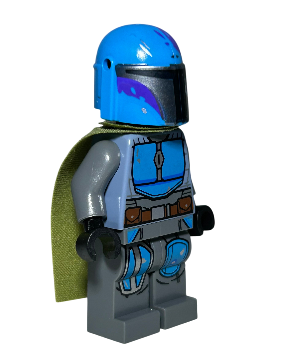 LEGO Star Wars Minifigur Mandalorian Tribe Warrior SW1080 Seitenansicht
