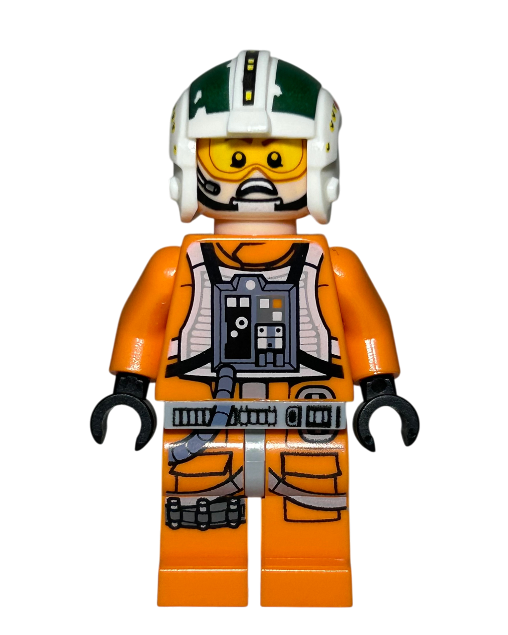 Wedge Antilles SW1081 LEGO Star Wars Minifigur Vorderansicht brick2d2